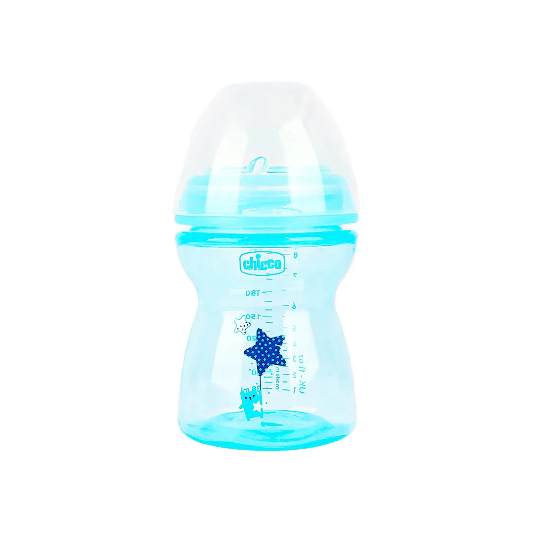 Chicco Natural Feeling Bottle Blue 250ml (2m+)-5019