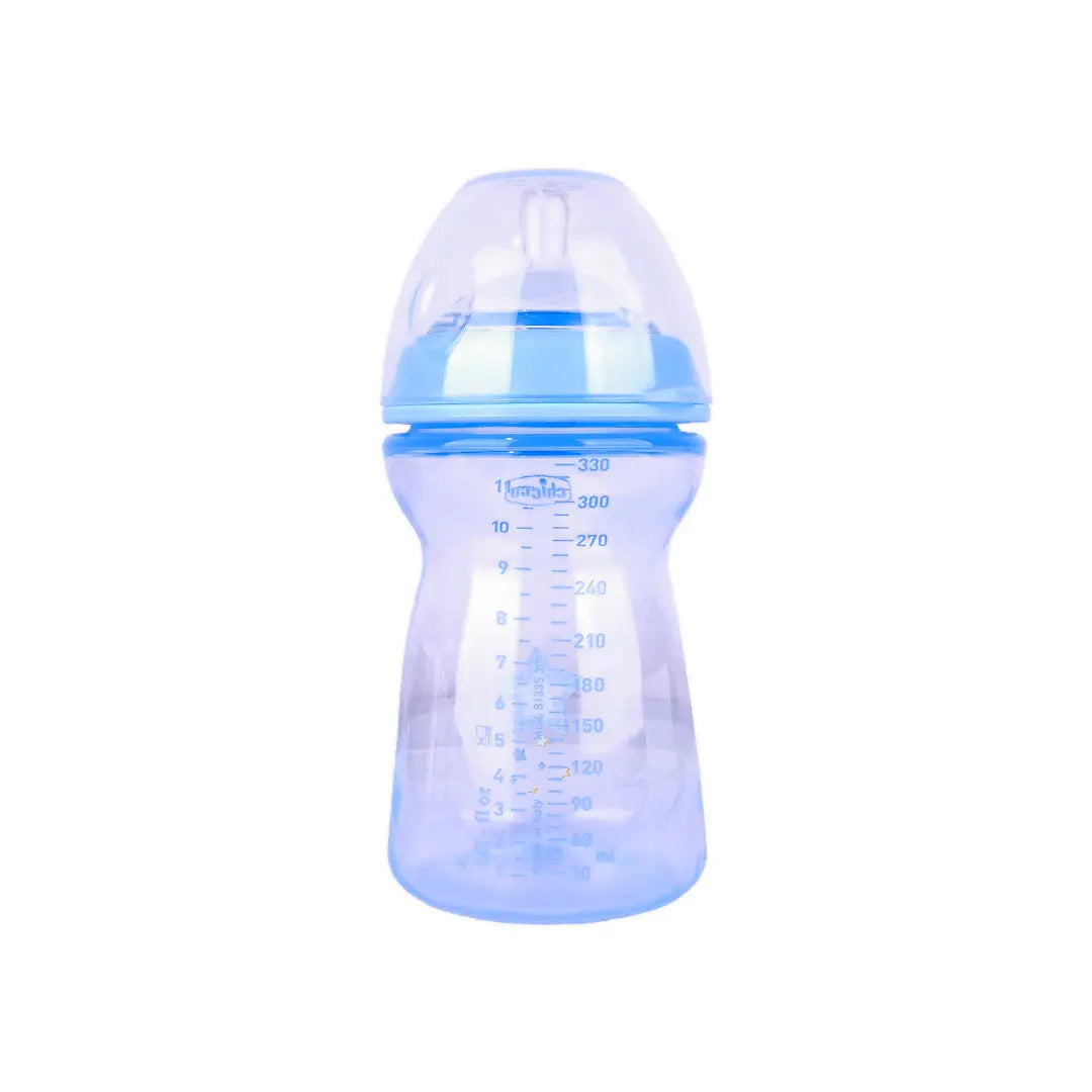 51197-Chicco Natural Feeling Bottle Blue 330ml (6m+) +1