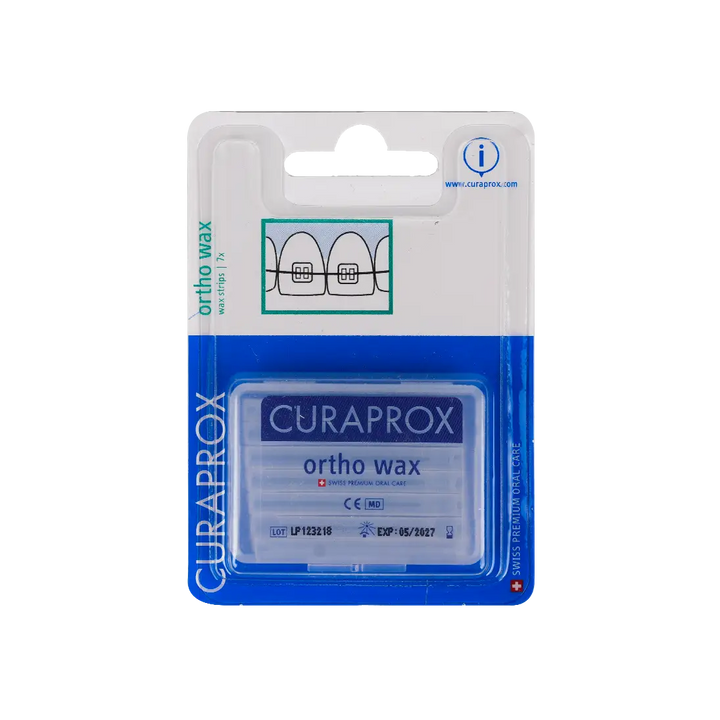 51219-Curaprox Ortho Wax Strips 7pcs