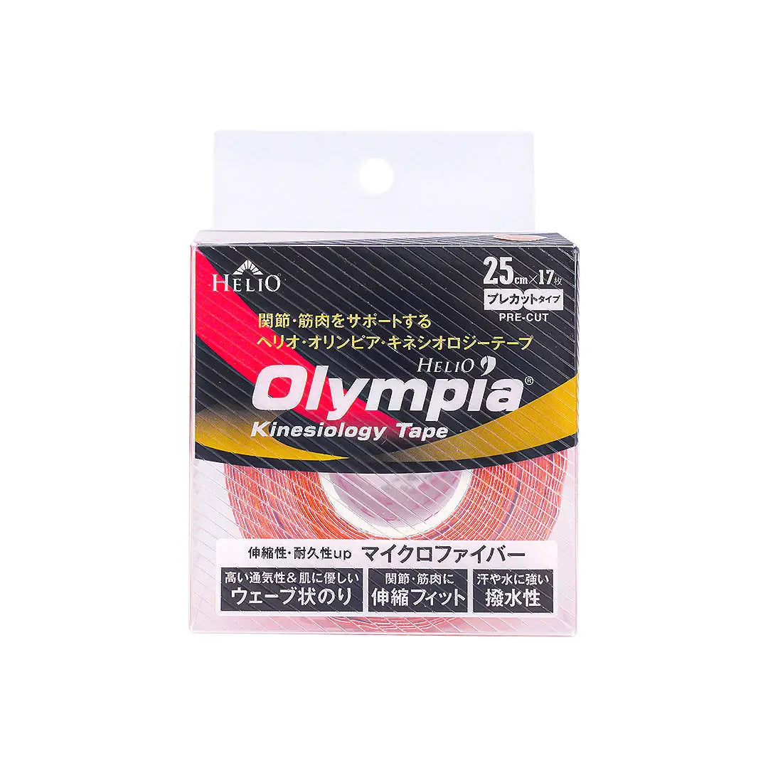 51228-Olympia Kinesiology Tape 25cmx17-Orange +1