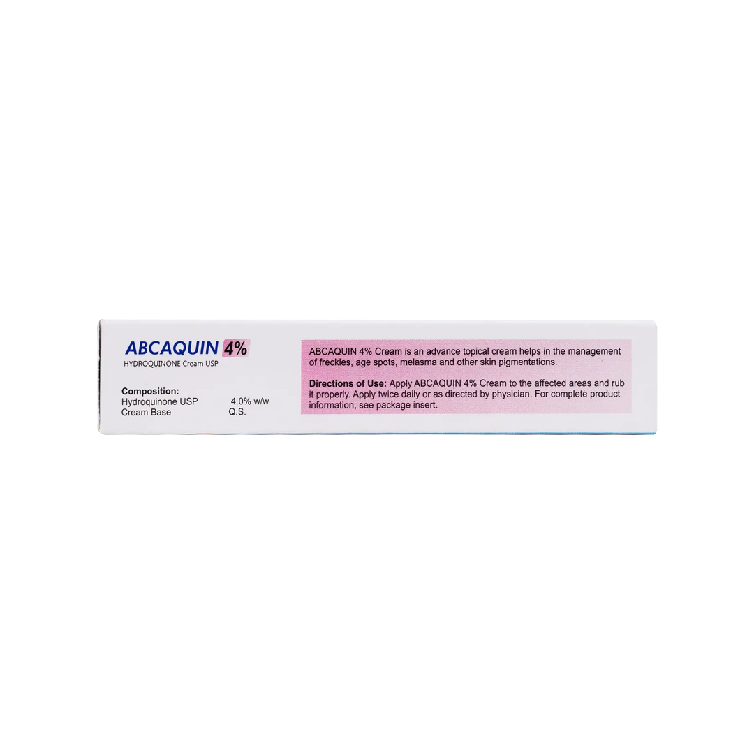 51245-Abcaquin 4% Whitening &amp; lightening Cream 30gm +1