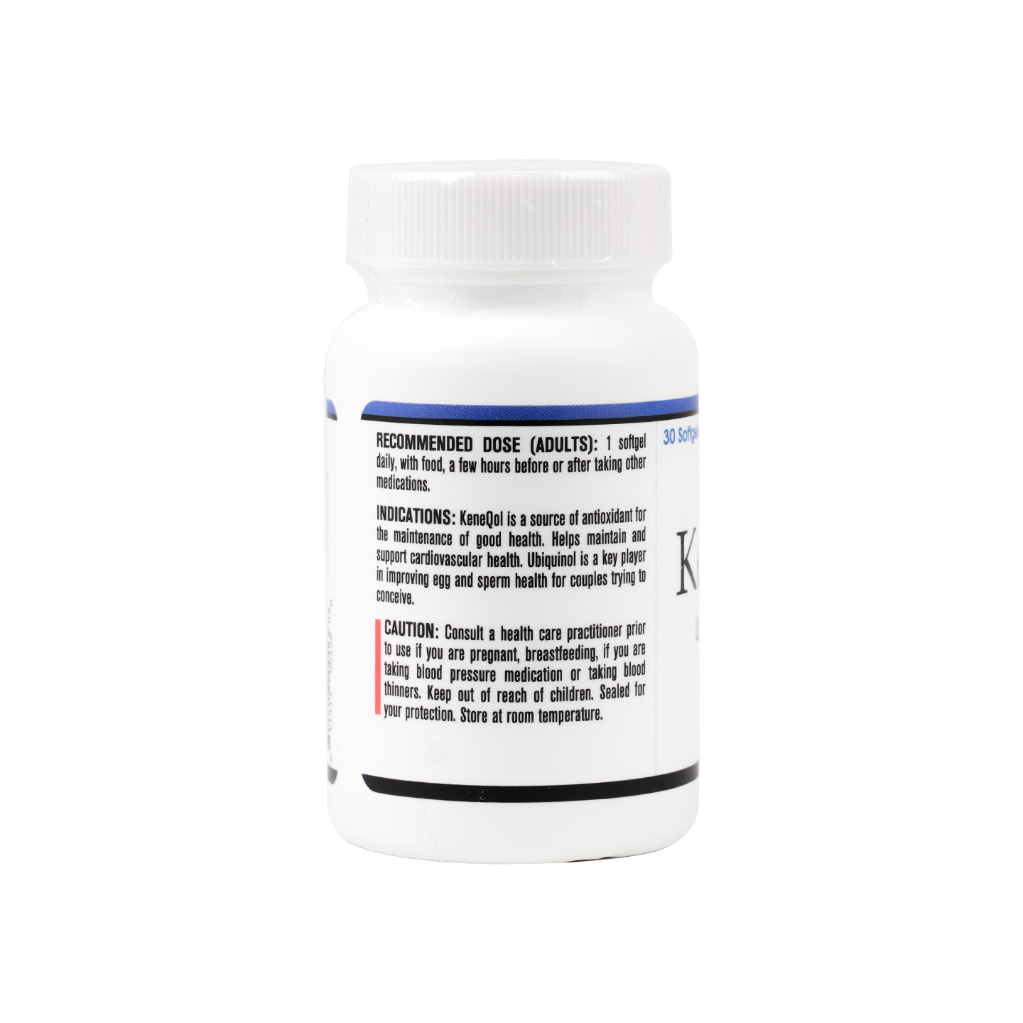 KeneQol Ubiquinol 50mg 30 Softgels