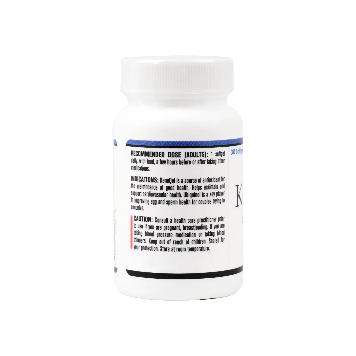 KeneQol Ubiquinol 50mg 30 Softgels