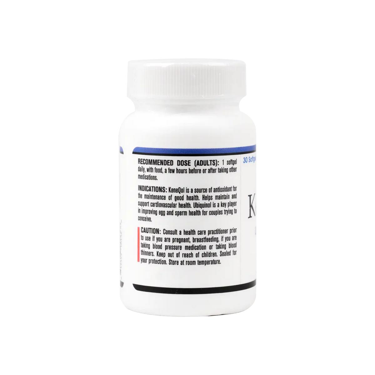 51247-KeneQol Ubiquinol 50mg 30 Softgels +1