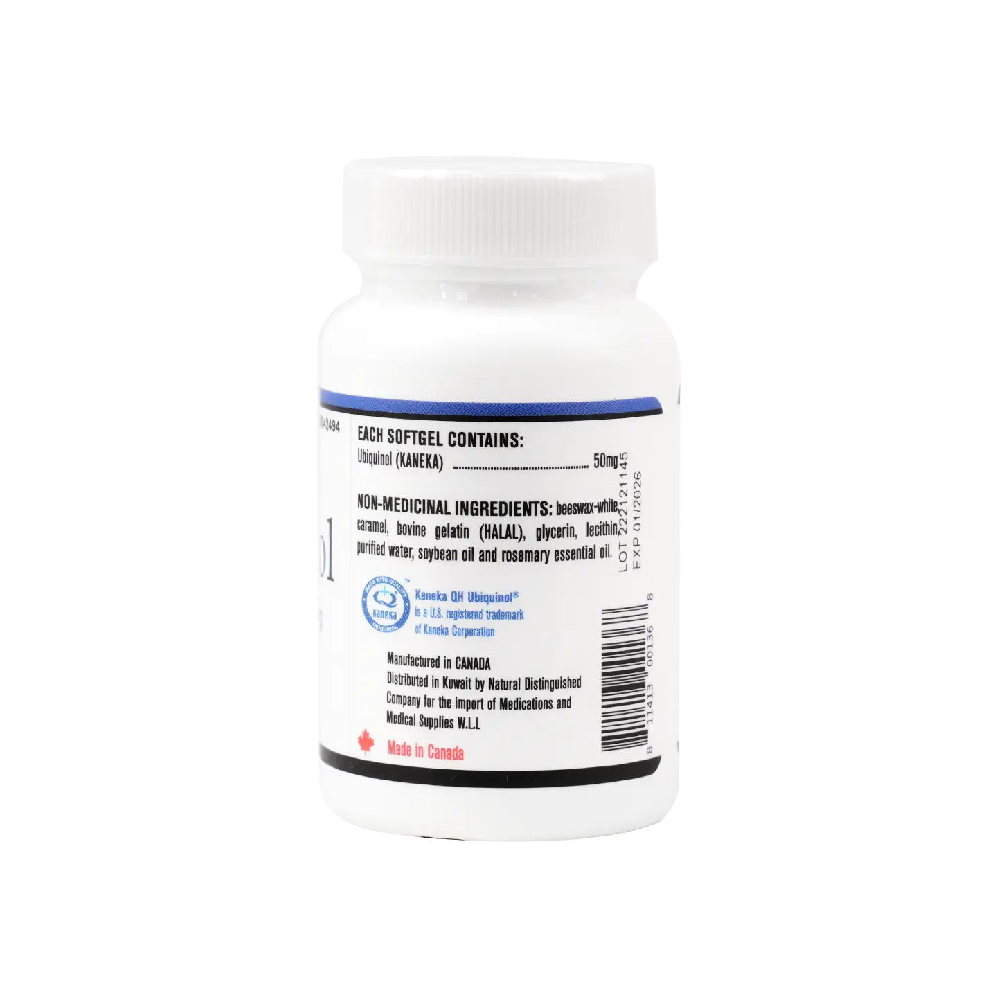 KeneQol Ubiquinol 50mg 30 Softgels