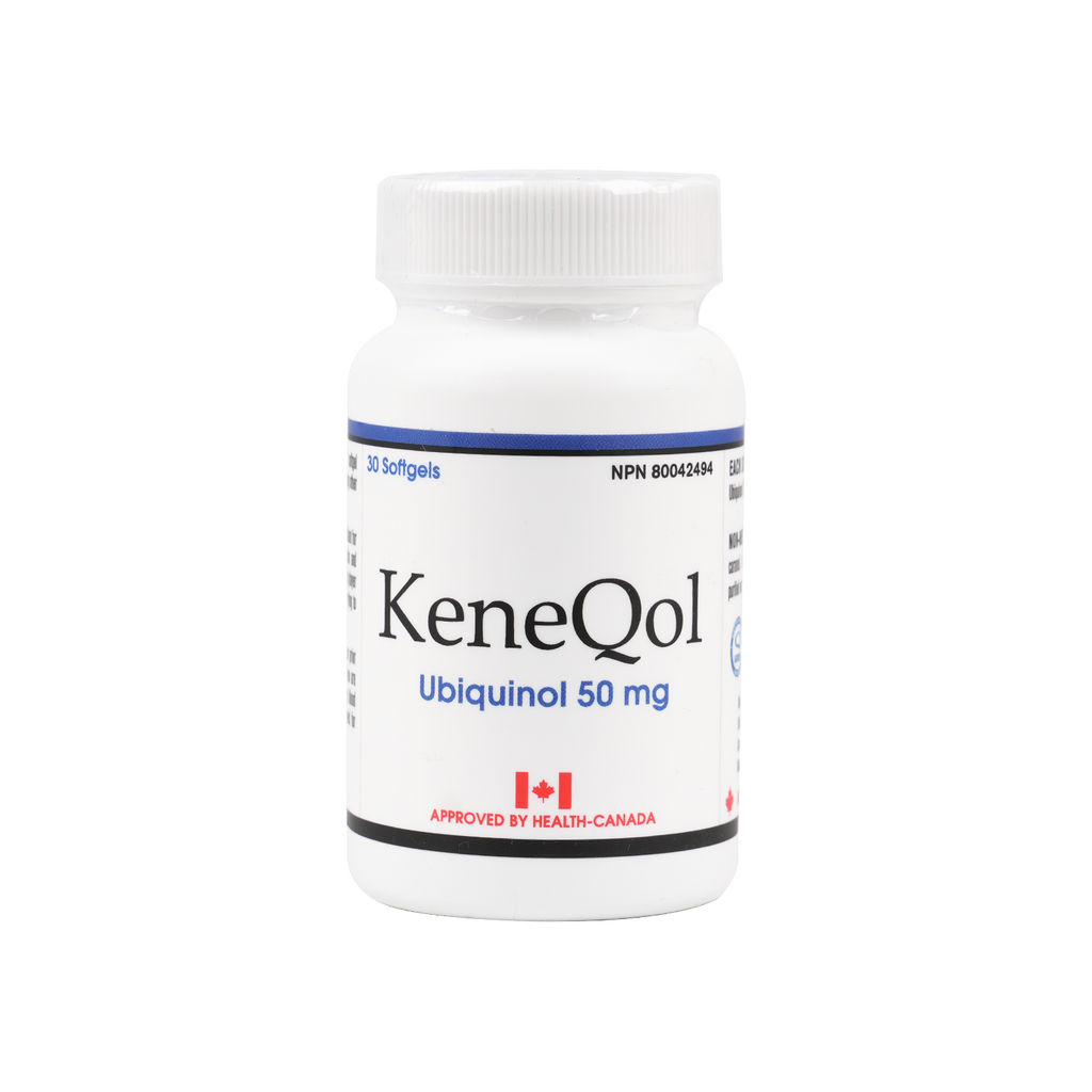 KeneQol Ubiquinol 50mg 30 Softgels