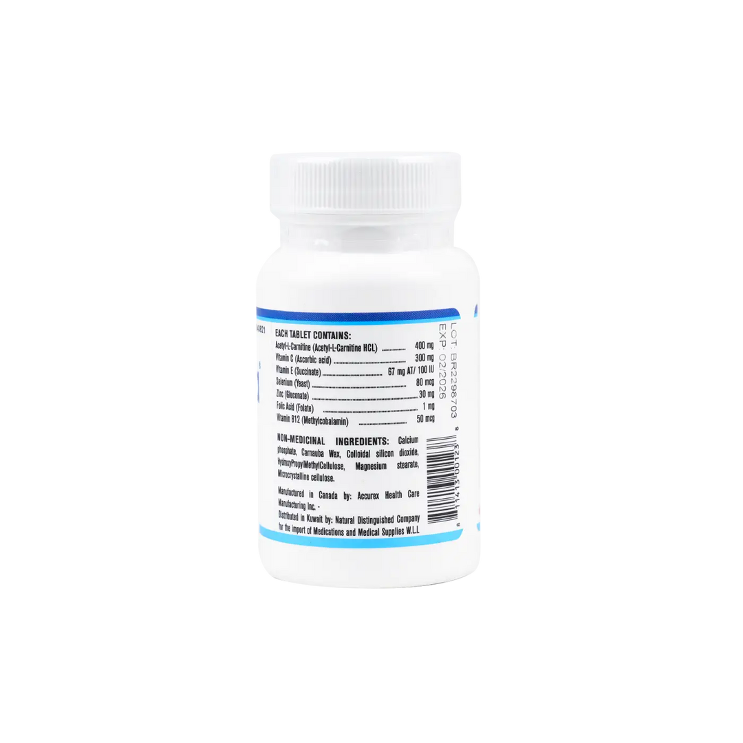51250-Fertilia Men L-Carnitine 30 Tablets +2
