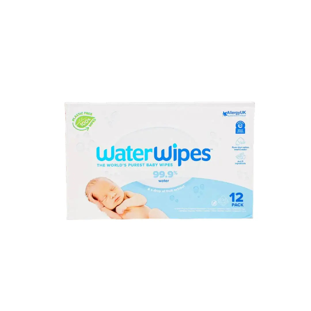 51253-Water Wipes Baby 12 Pack X 60 Wipes-Carton