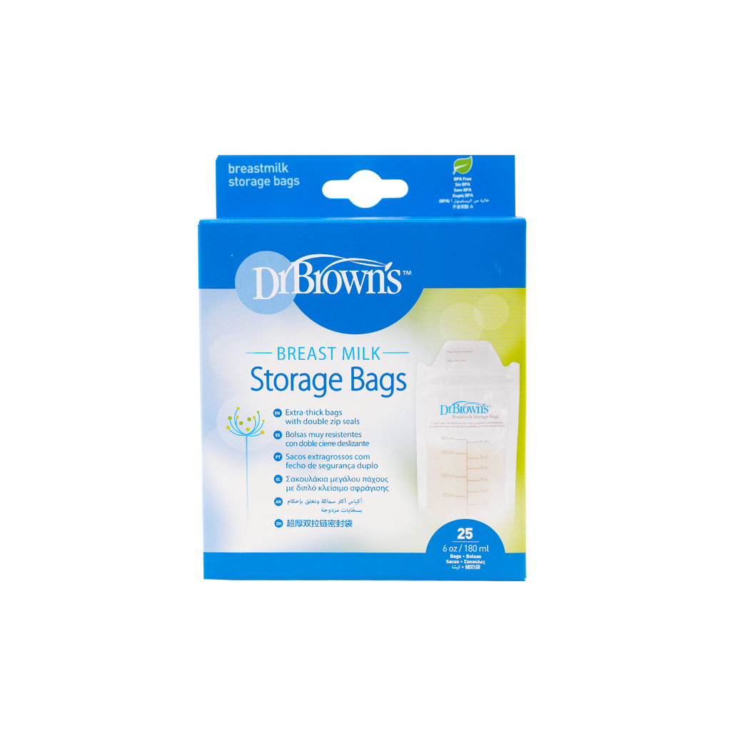 Dr Browns Breast Milk Storage Bags 180mlx25Pcs-2086