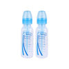 Dr Browns Anti-Colic Baby Bottle(0m+)Blue 2x250ml