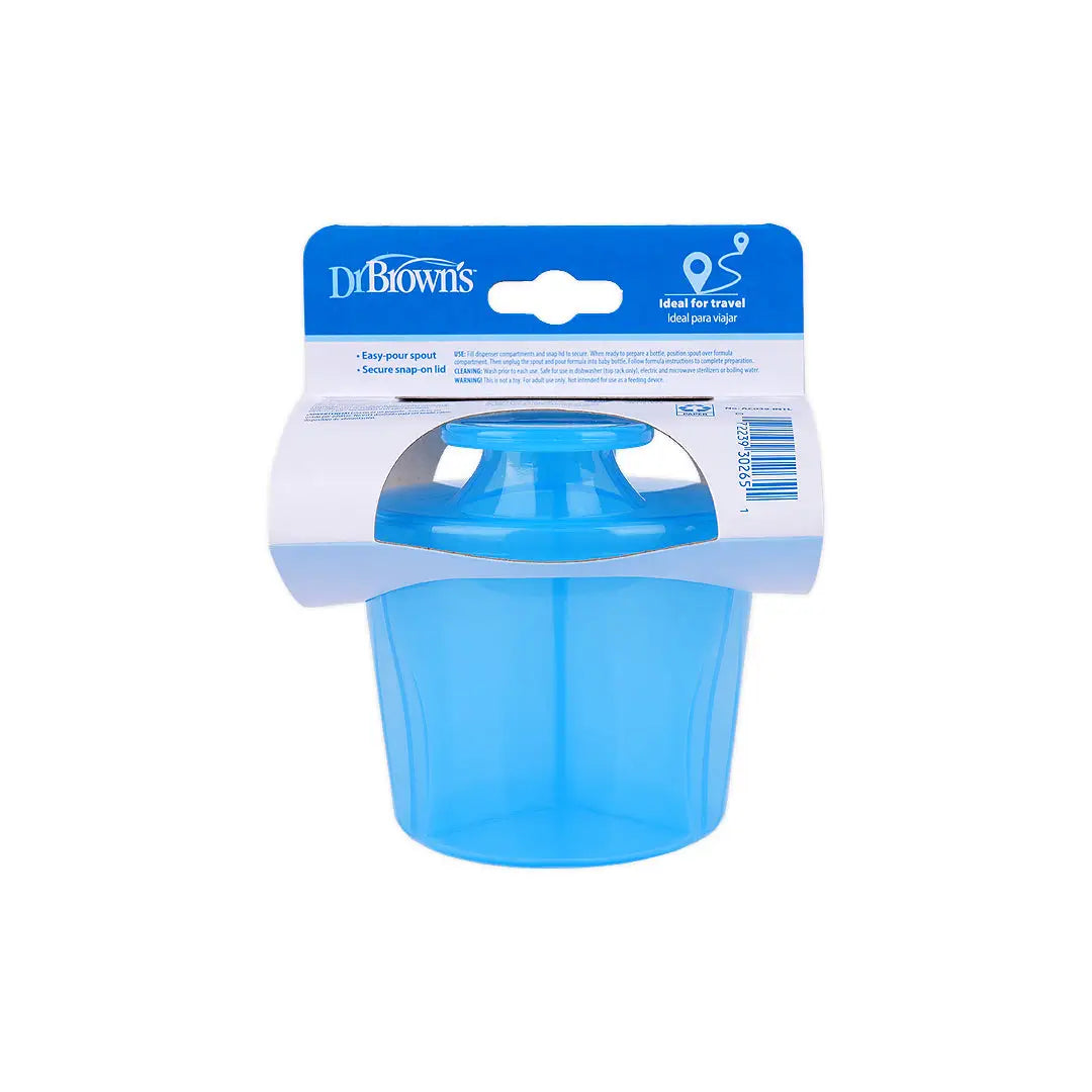 Dr Browns Milk Powder Dispenser Blue 300ml