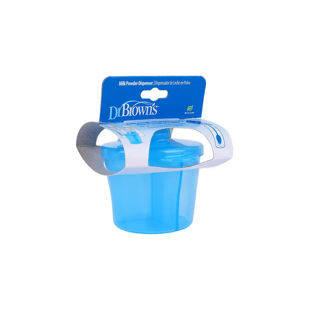 Dr Browns Milk Powder Dispenser Blue 300ml