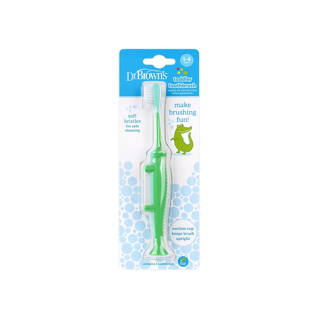 Dr Browns Toddler ToothBrush Crocodile(1-4Years)