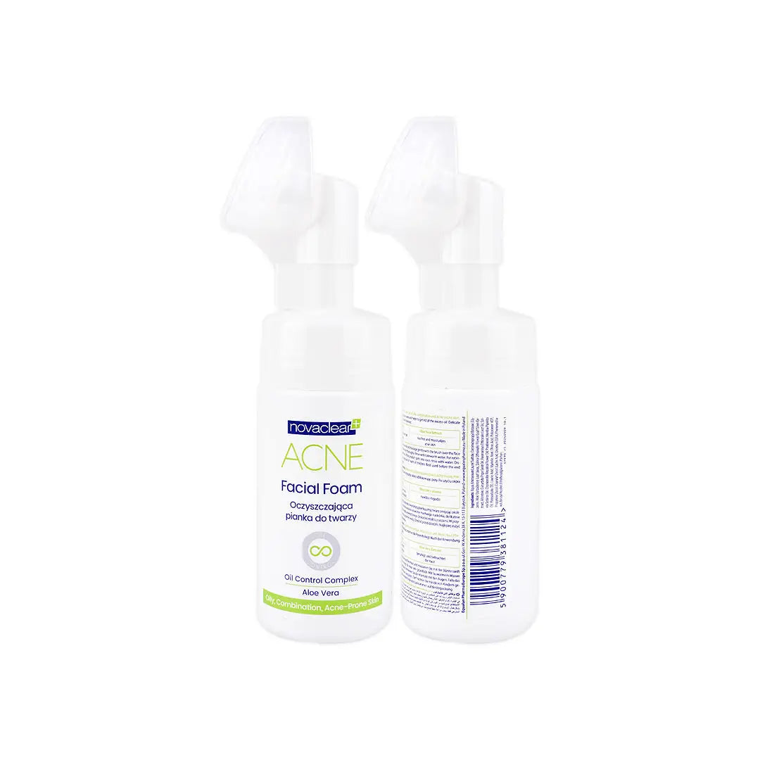 Novaclear Acne Facial Foam 100ml 1+1 Offer
