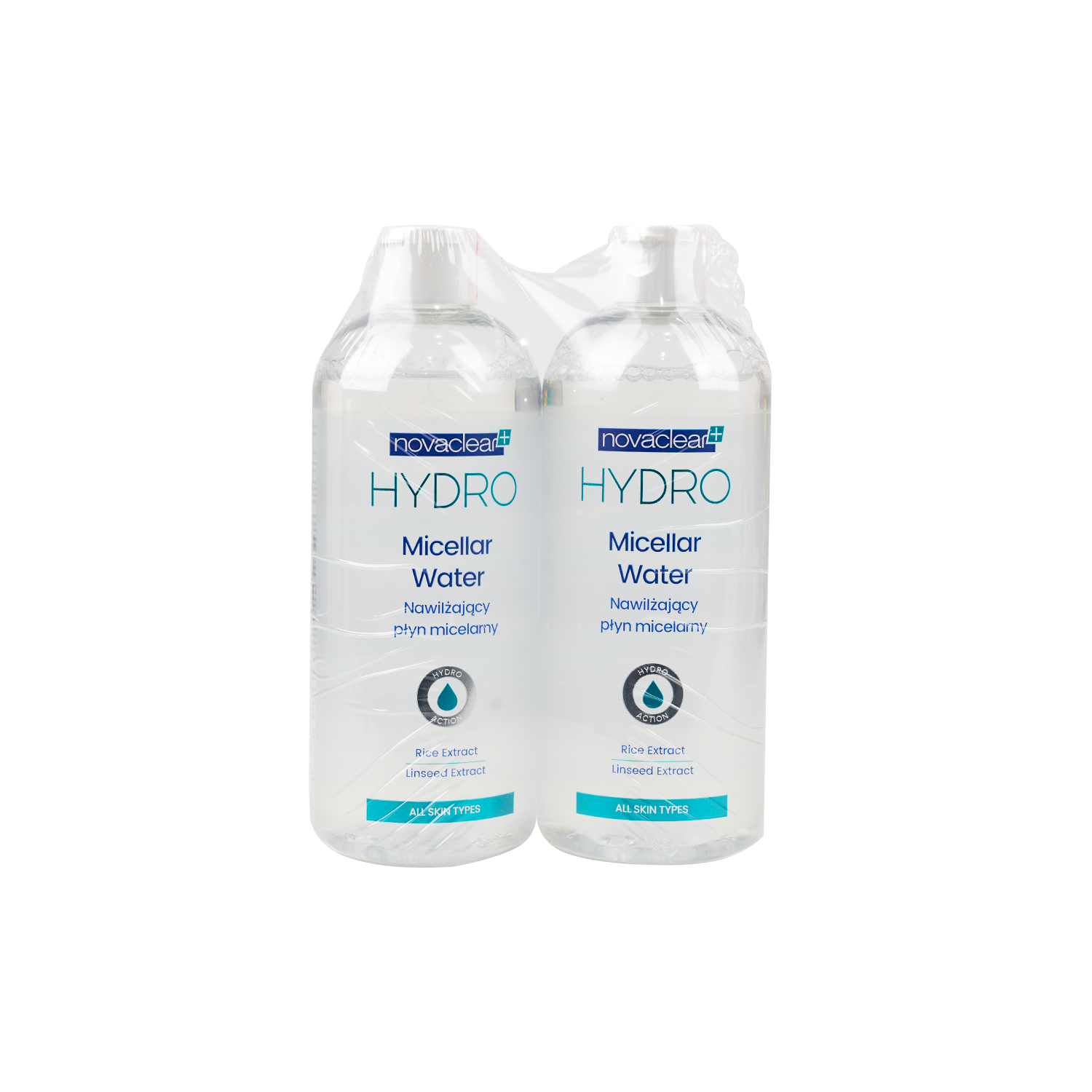 Novaclear Hydro Micellar Water 400ml 1+1 Offer