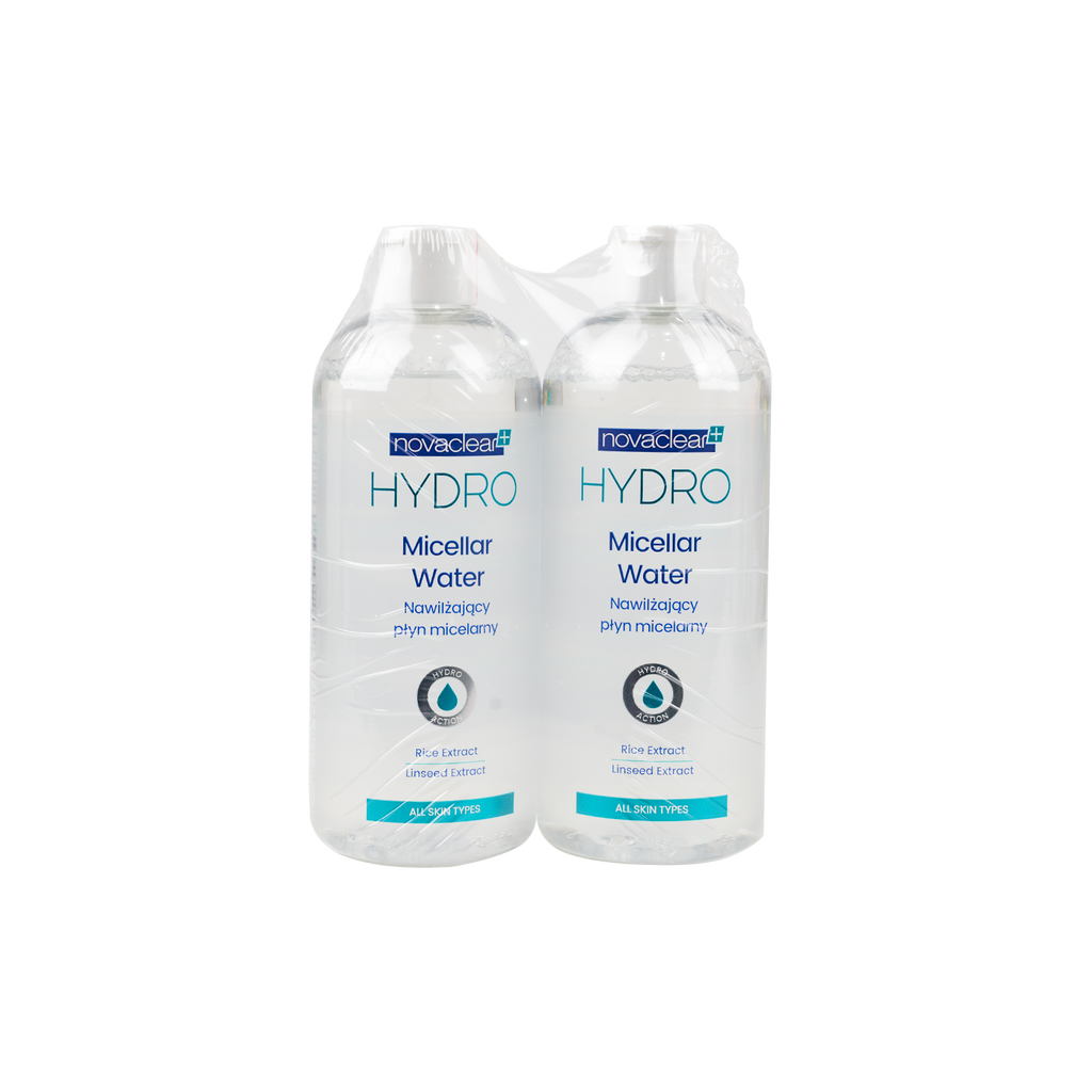 Novaclear Hydro Micellar Water 400ml 1+1 Offer