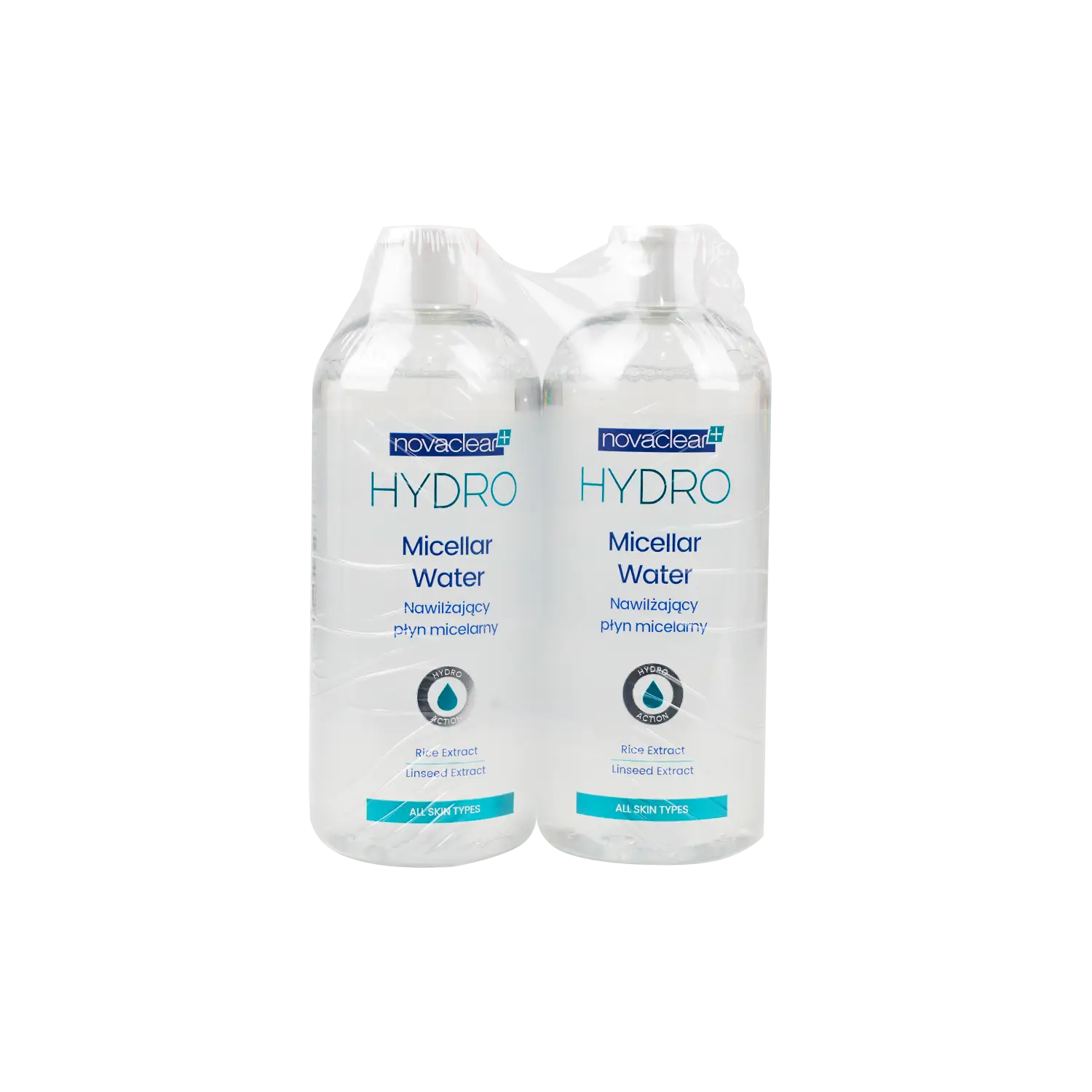 Novaclear Hydro Micellar Water 400ml 1+1 Offer
