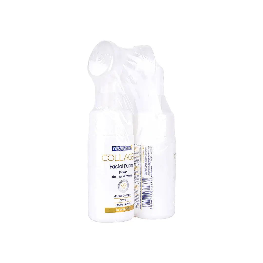 Novaclear Collagen Facial Foam 100ml 1+1 Offer +3