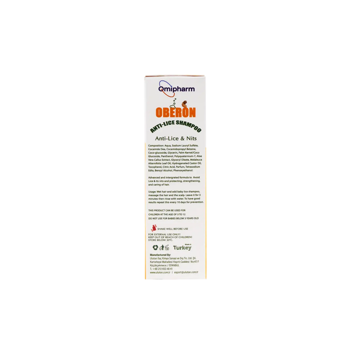 51294-Omipharm Oberon Anti-Lice Shampoo 200ml +1