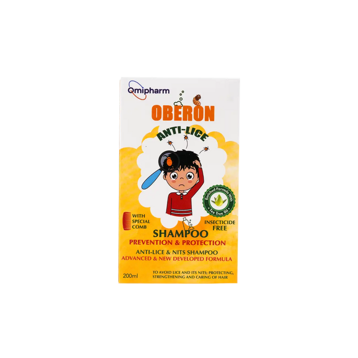 51294-Omipharm Oberon Anti-Lice Shampoo 200ml +3