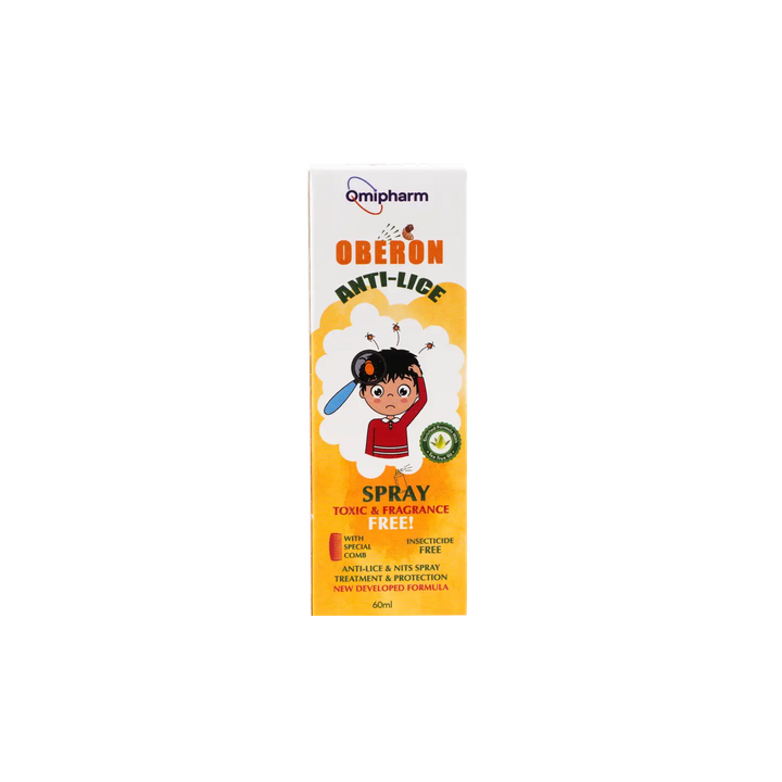 51295-Omipharm Oberon Anti-Lice Spray 60ml
