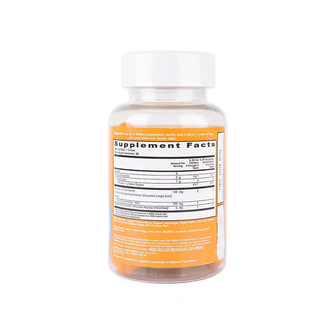 Mr Tumee Turmeric Plus Ginger 60 Tumees