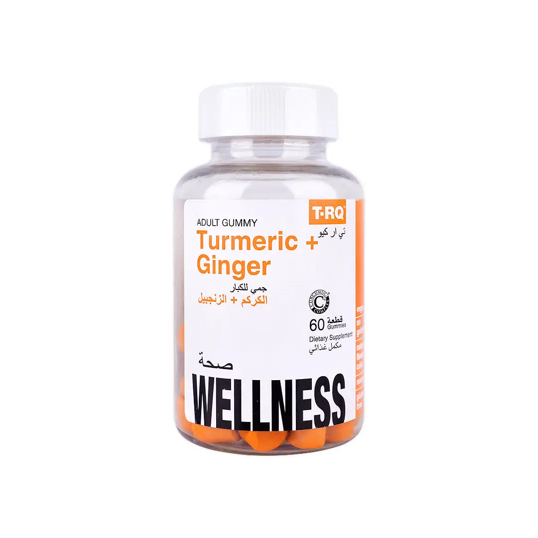 Mr Tumee T-RQ Wellness Turmeric+ Ginger 60 Gummies