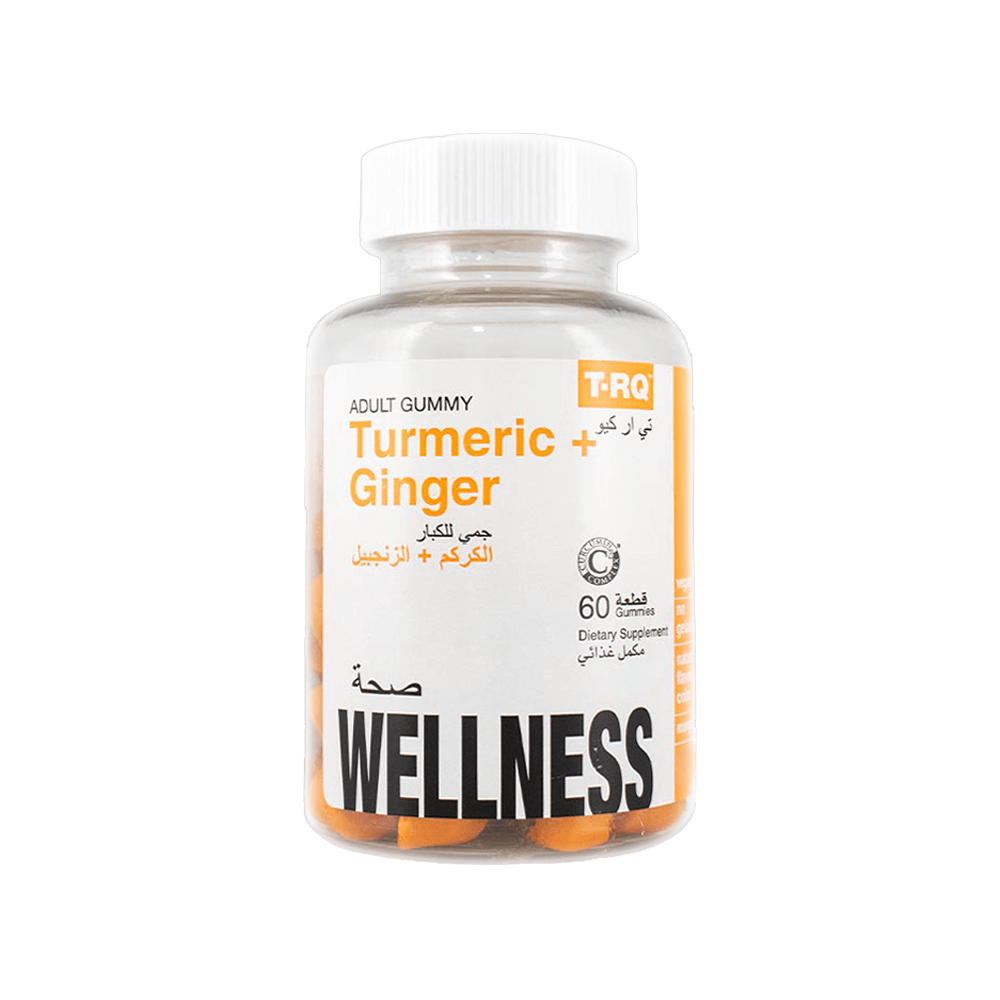 Mr Tumee T-RQ Wellness Turmeric+ Ginger 60 Gummies