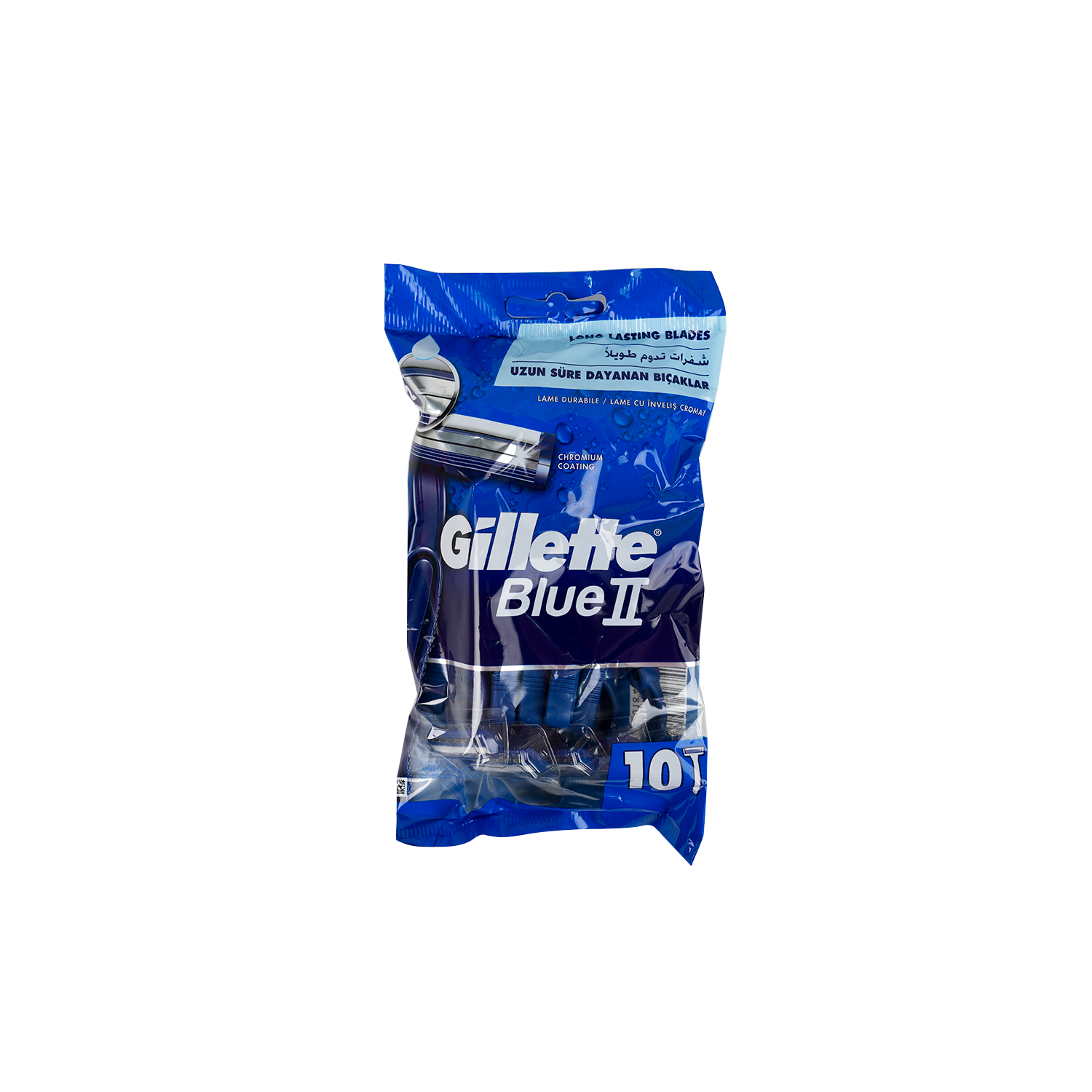 Gillette Blue 2 Chromium Coating 10Pcs