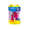 Gillette Venus Sensitive 4+2Pcs