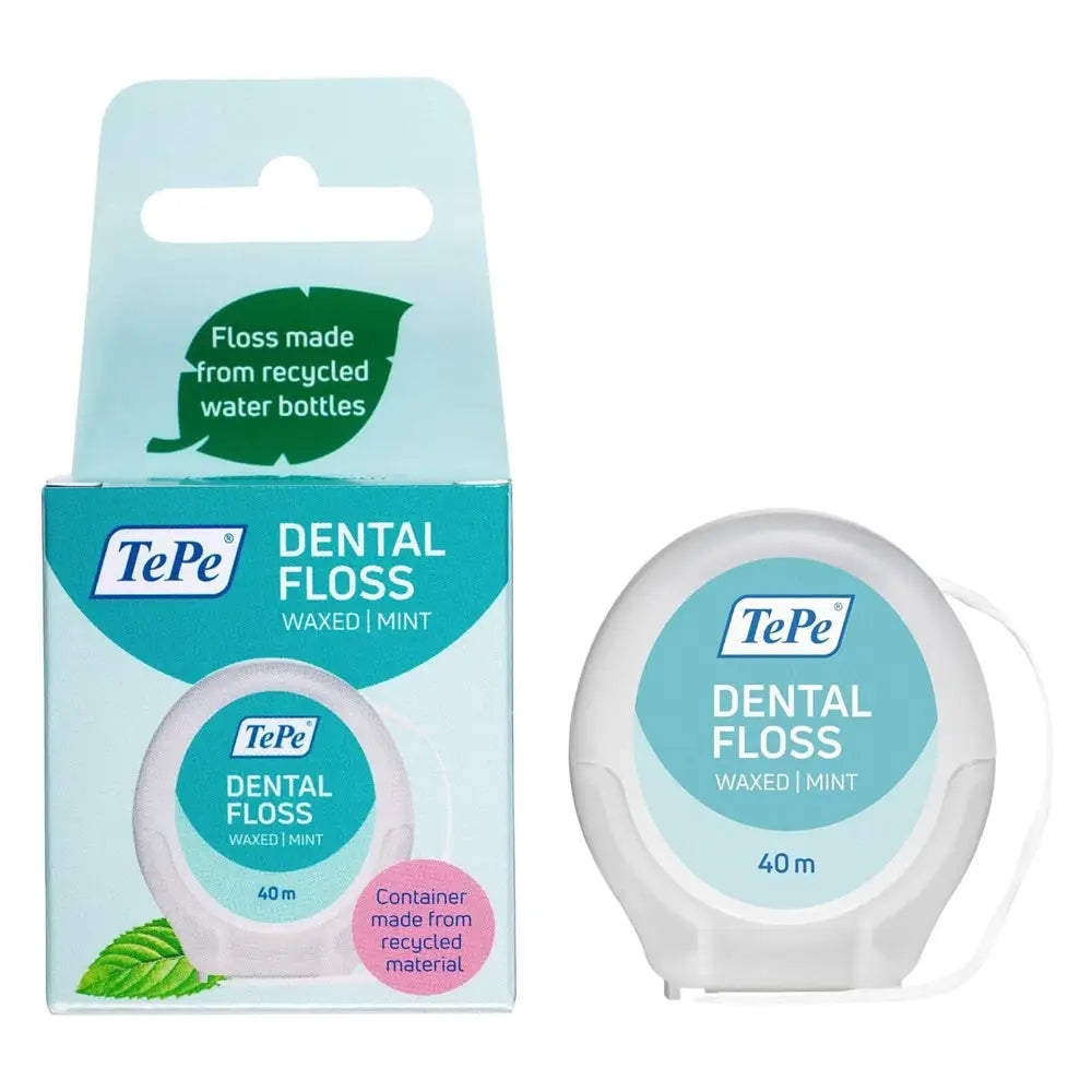 51315-Tepe Dental Floss Waxed Mint 40m +3