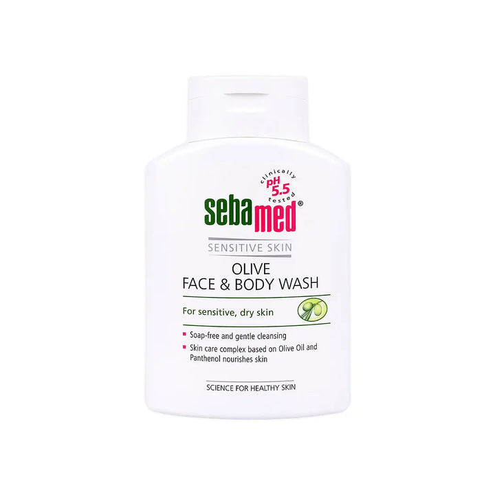 51318-Sebamed Olive Face &amp; Body Wash 200ml +2