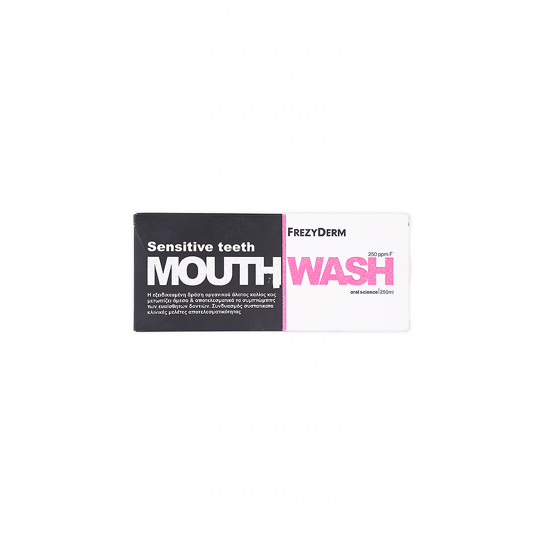 FrezyDerm Sensitive Teeth Mouthwash 250ml