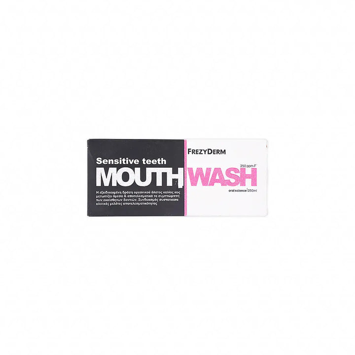 51346-FrezyDerm Sensitive Teeth Mouthwash 250ml +3