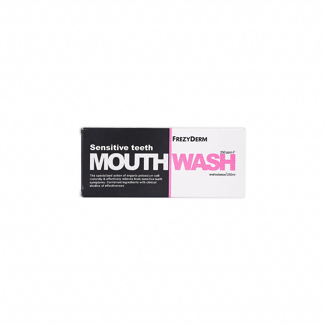 FrezyDerm Sensitive Teeth Mouthwash 250ml