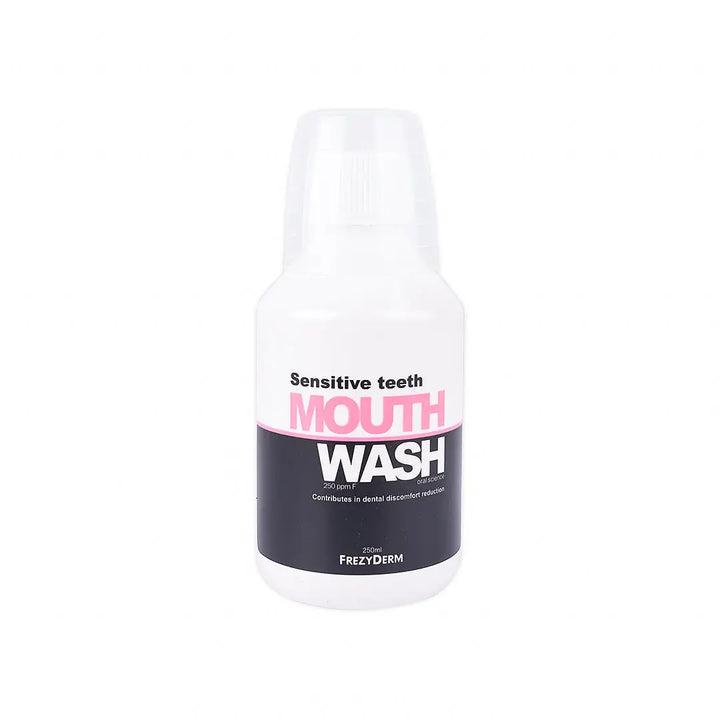 51346-FrezyDerm Sensitive Teeth Mouthwash 250ml