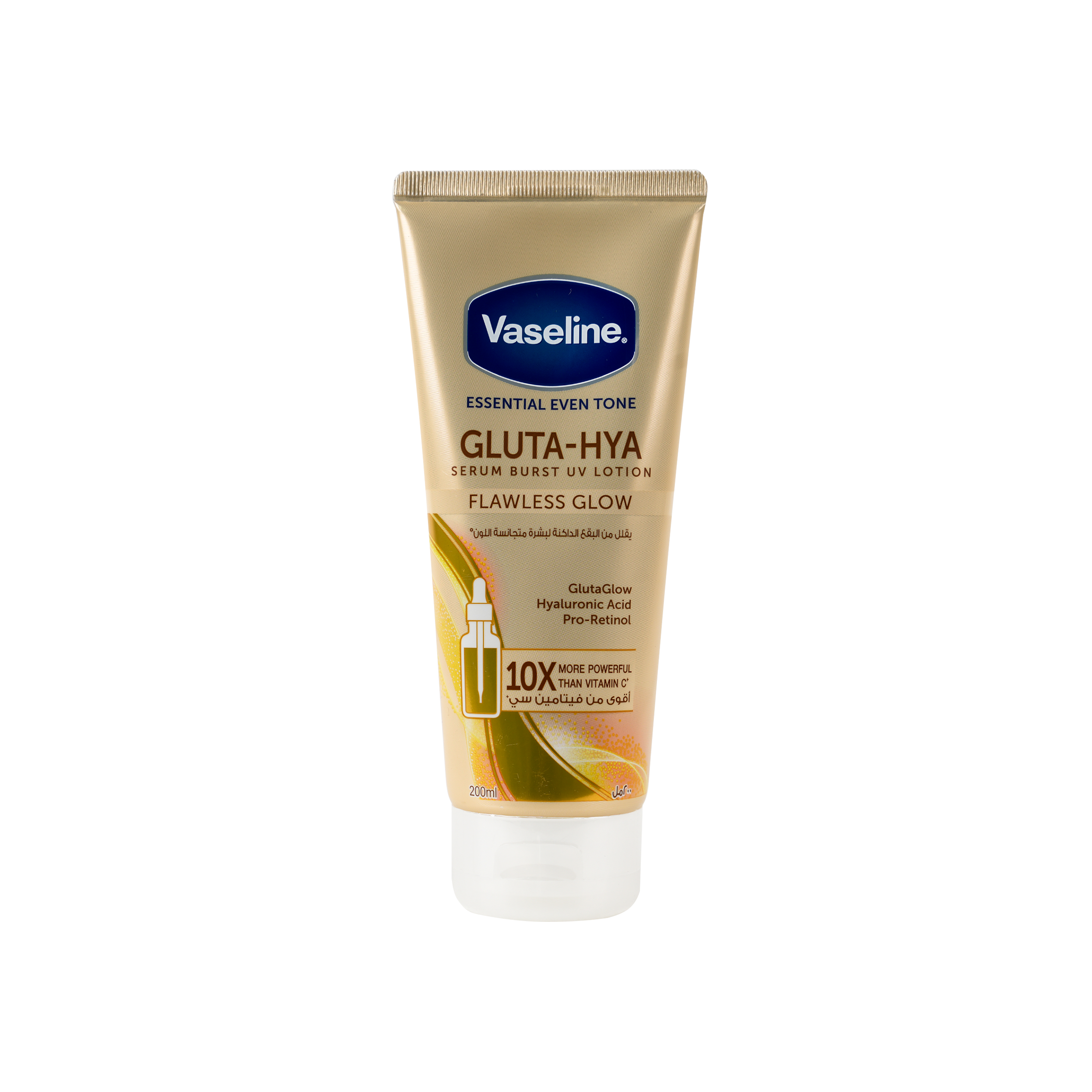 Vaseline Gluta-Hya Uv Lotion 200ml - Flawless Glow