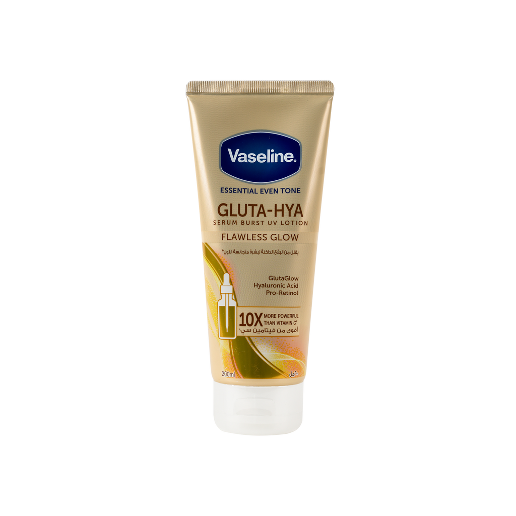 Vaseline Gluta-Hya Uv Lotion 200ml - Flawless Glow