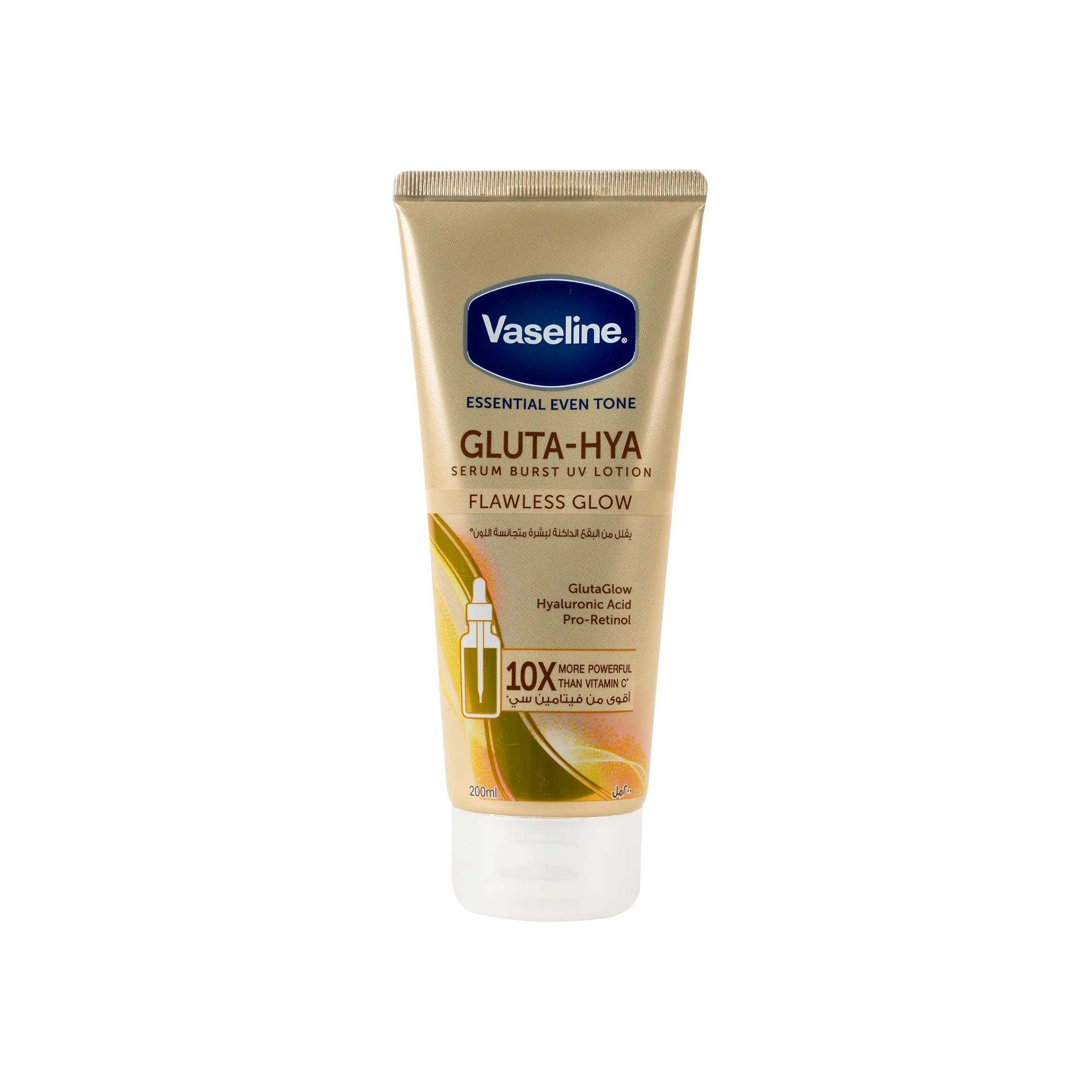 Vaseline Gluta-Hya Uv Lotion 200ml - Flawless Glow