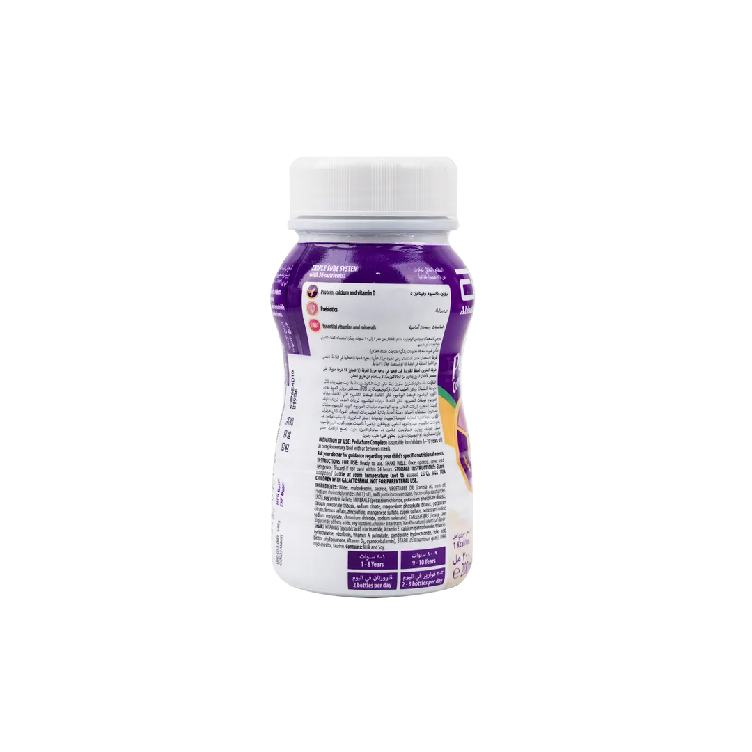 51370-Pediasure Liquid (1-10Y) 200ml-Vanilla +2