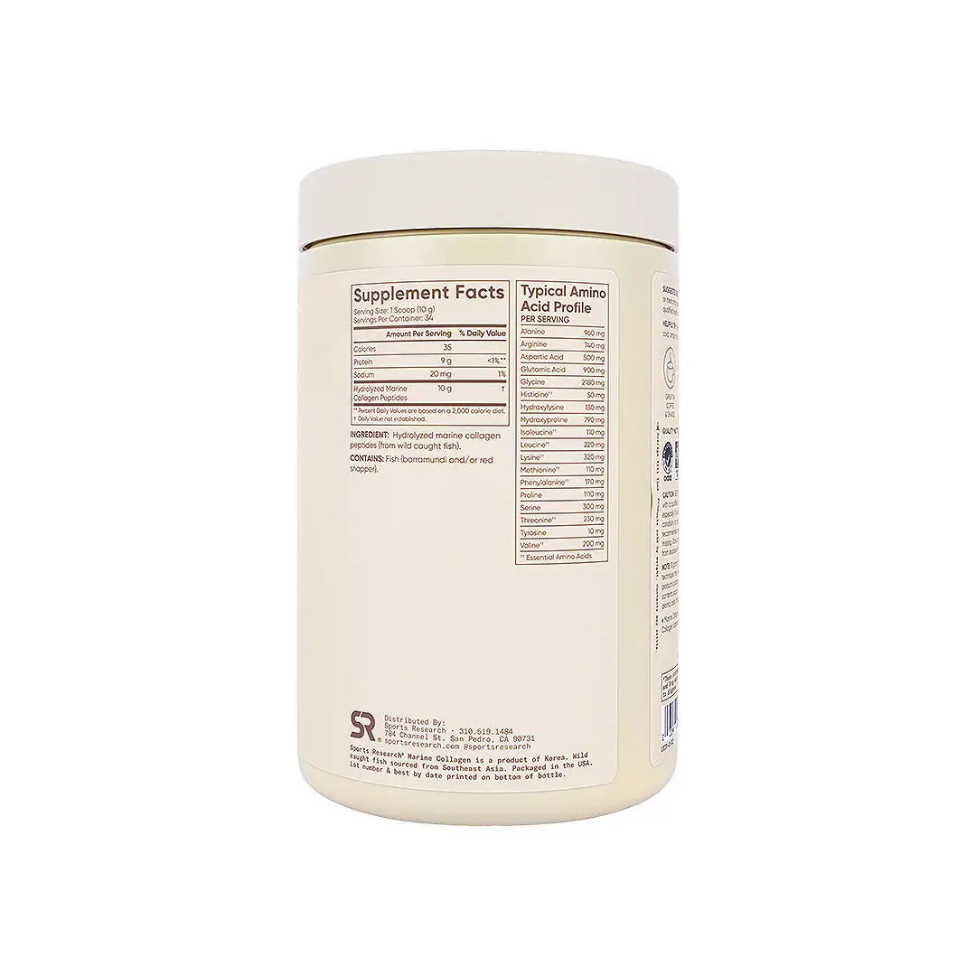 51373-Sports Research Marine Collagen 340g +1