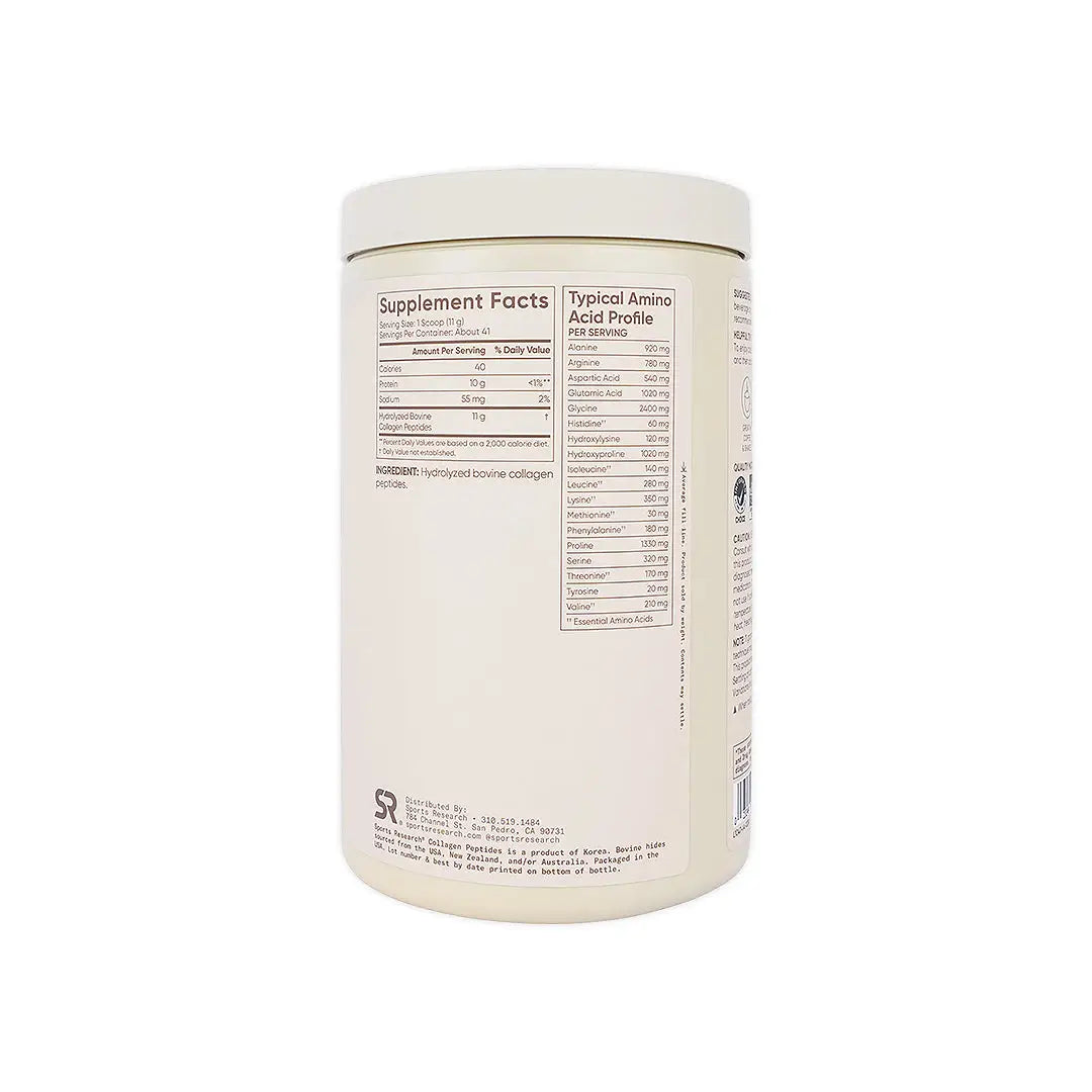 51374-Sports Research Collagen Peptides 454g +1