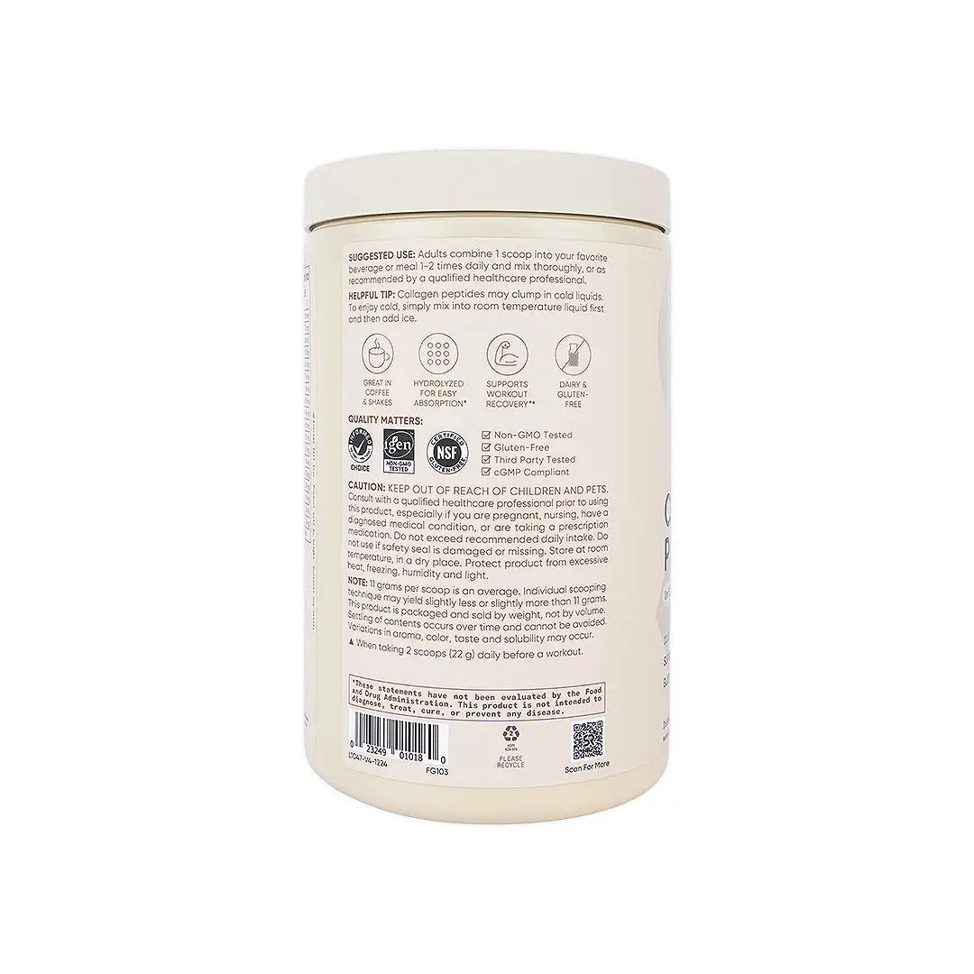 51374-Sports Research Collagen Peptides 454g +2