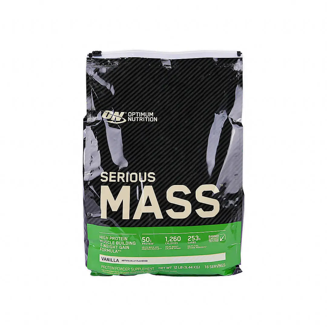 51375-ON Serious Mass Vanilla - 5.44kg