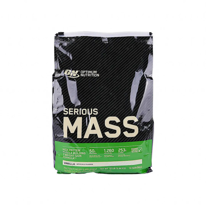 51375-ON Serious Mass Vanilla - 5.44kg