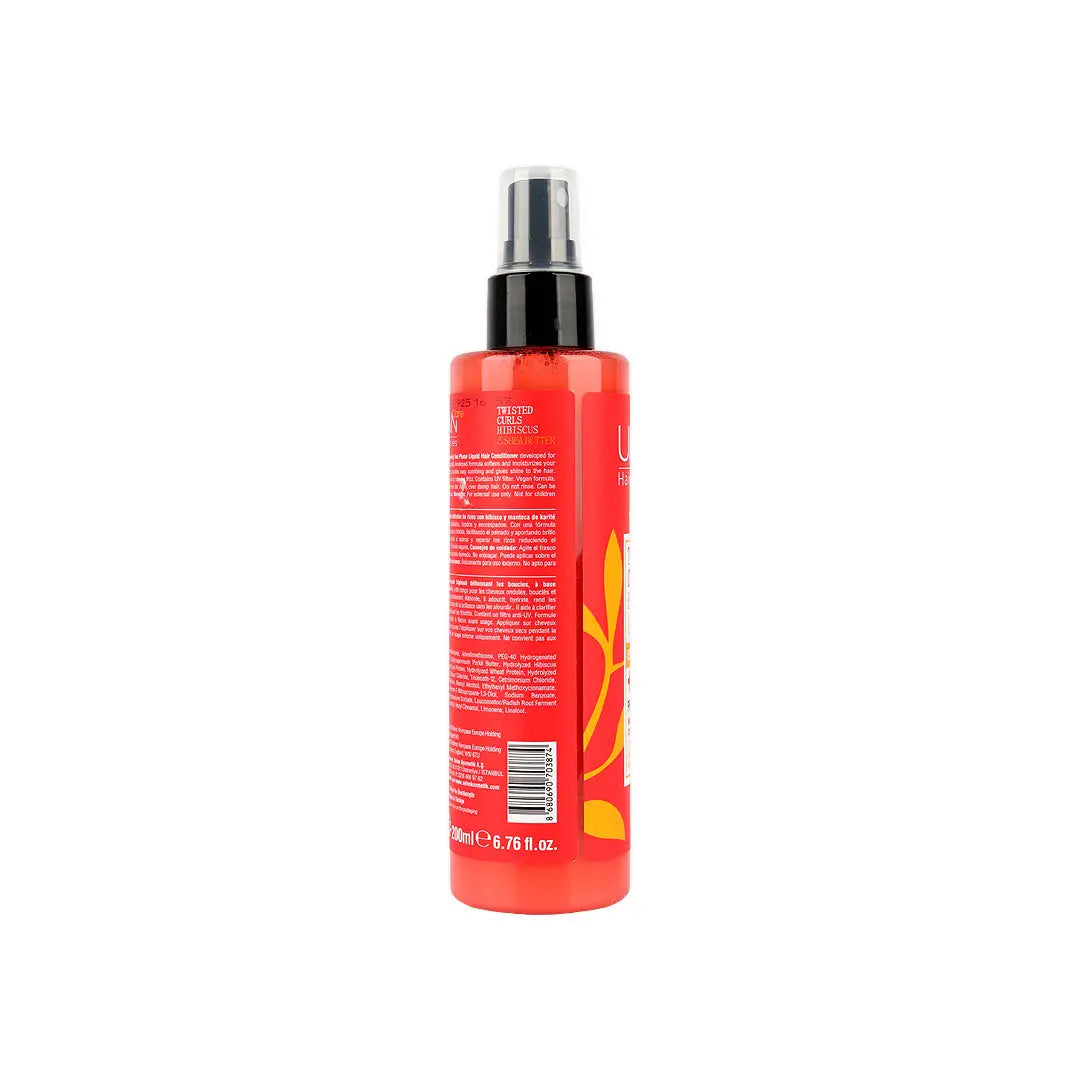 51394-Urban Twisted Curls Hibiscus &amp; Shea Leave-in Hair Cond 200ml +3