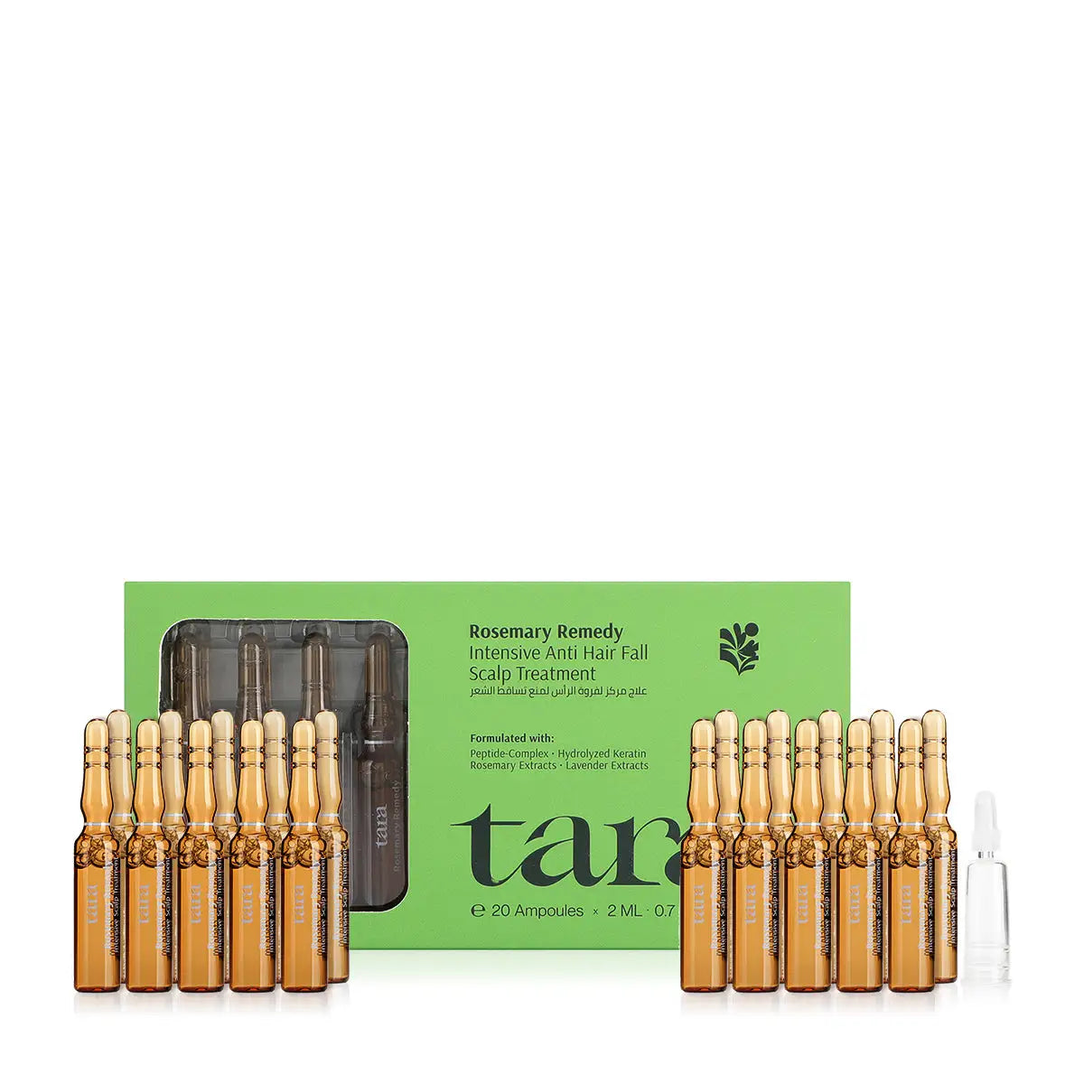 51397-Tara Rosemary Remedy Anti HairFall Scalp Treatment 20AmpX2ml
