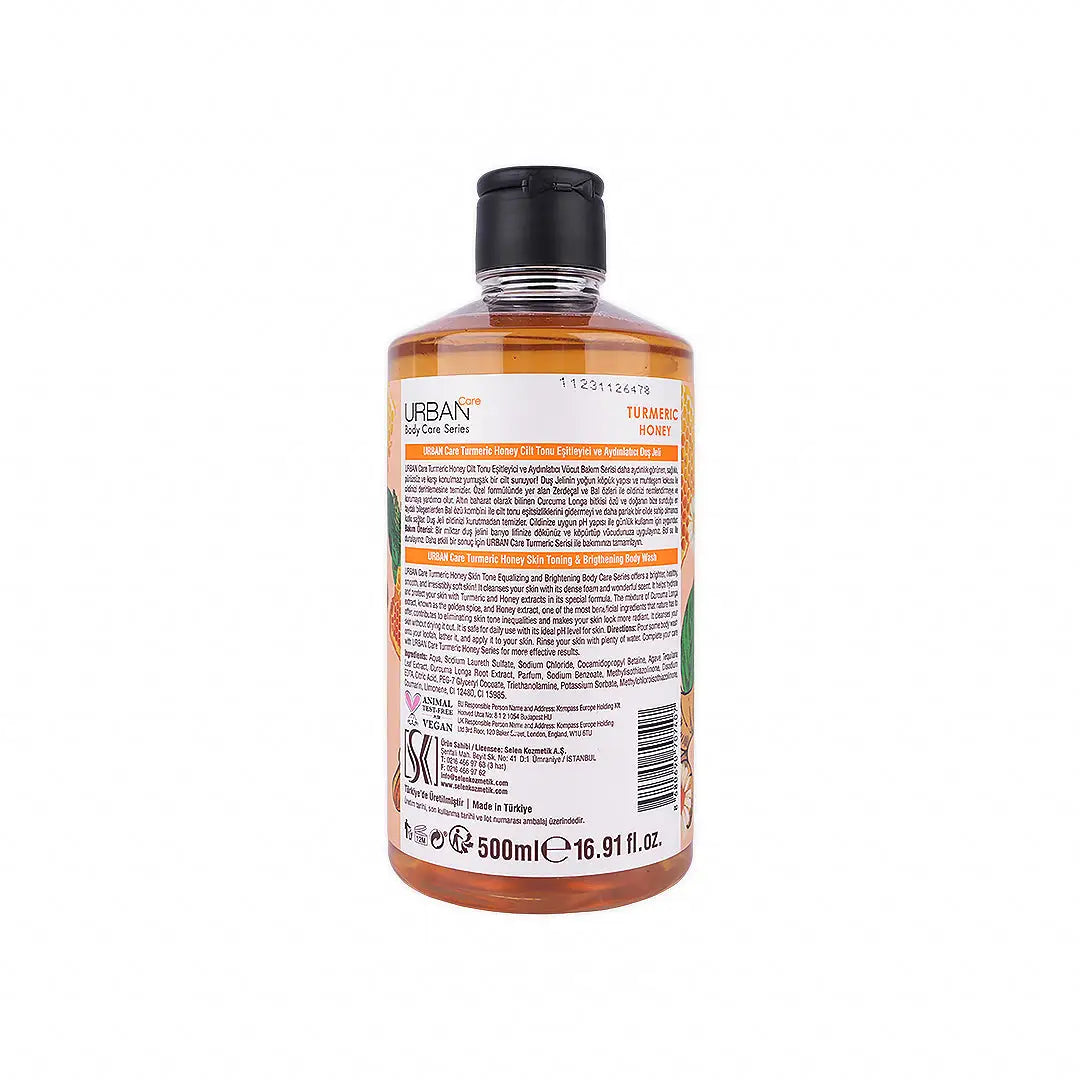 Urban Care  Body Wash 500ML-Turmeric Honey