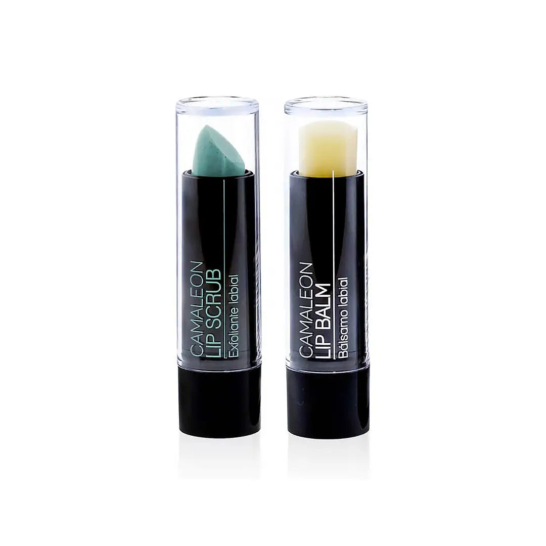 Camaleon Kit Reparador Lip Scrub+Lip Blam Spf15 - Melon
