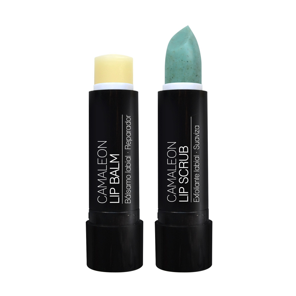 Camaleon Kit Reparador Lip Scrub+Lip Blam Spf15 - Melon